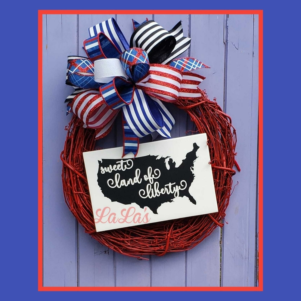 4th of July Wreath- Patriotic Decor